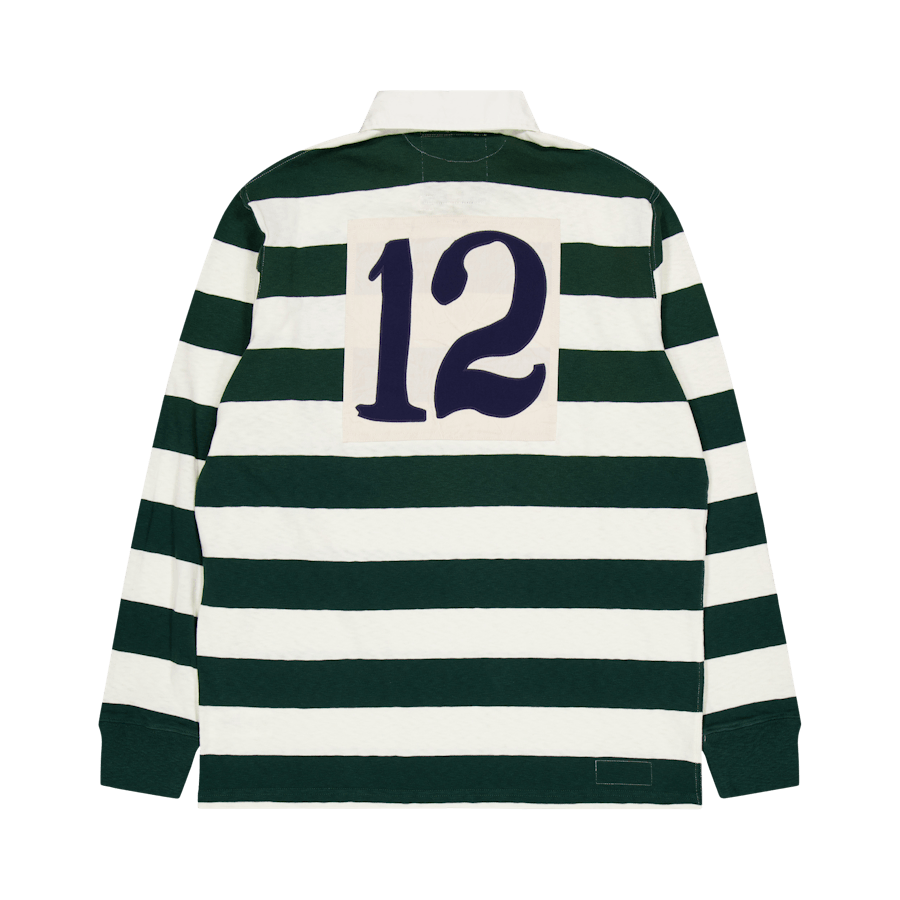 Polo Ralph Lauren Summer Antique Rugby Skjorta 001 Moss Agate Multi