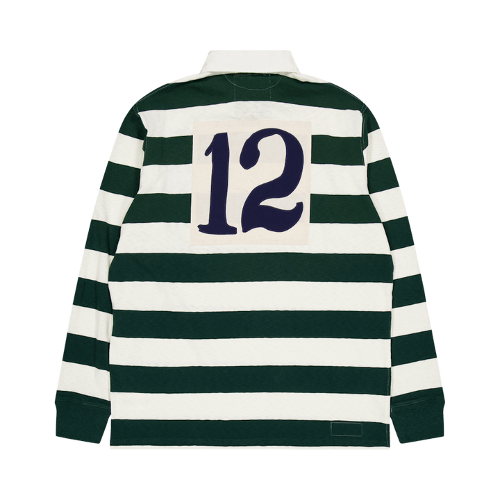 Polo Ralph Lauren Summer Antique Rugby Skjorta 001 Moss Agate Multi
