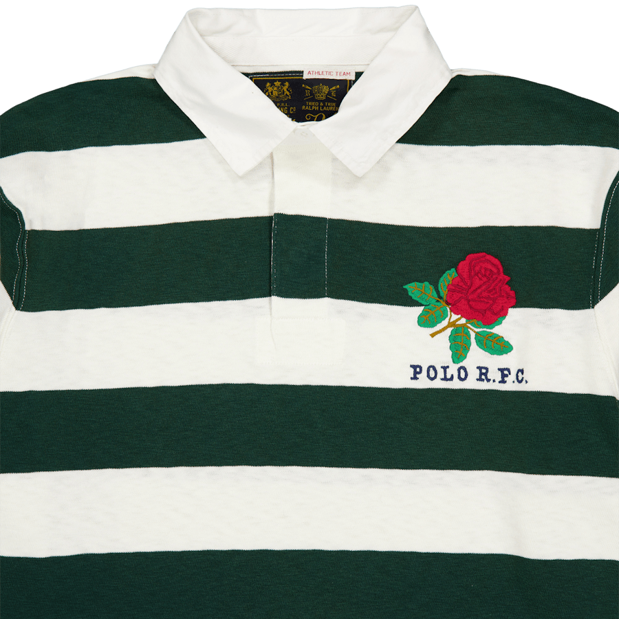 Polo Ralph Lauren Summer Antique Rugby Skjorta 001 Moss Agate Multi