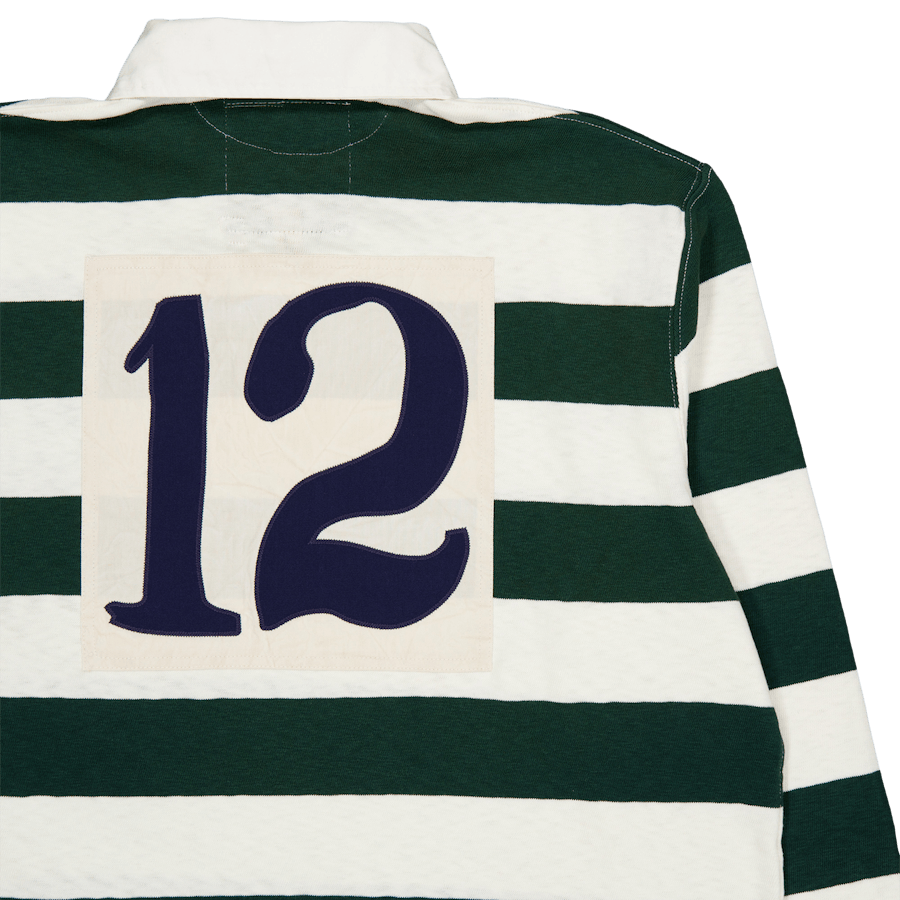 Polo Ralph Lauren Summer Antique Rugby Skjorta 001 Moss Agate Multi