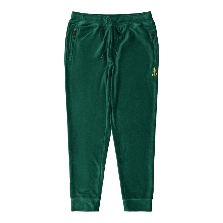 Polo Ralph Lauren Pantaloni da allenamento in velluto a coste 001 Agata muschiata