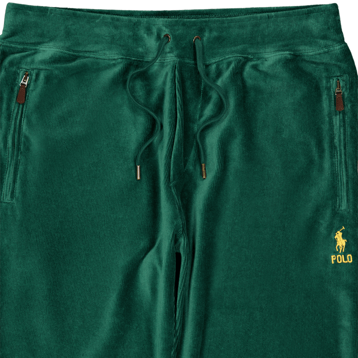 Polo Ralph Lauren Pantaloni da allenamento in velluto a coste 001 Agata muschiata