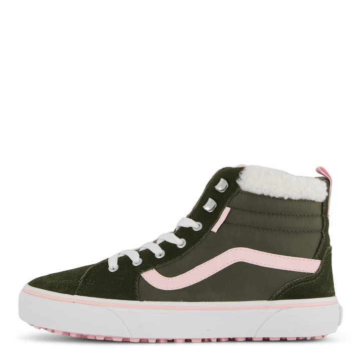 My Filmore Hi Vansguard Suede/nylon Grape Leaf/bílá