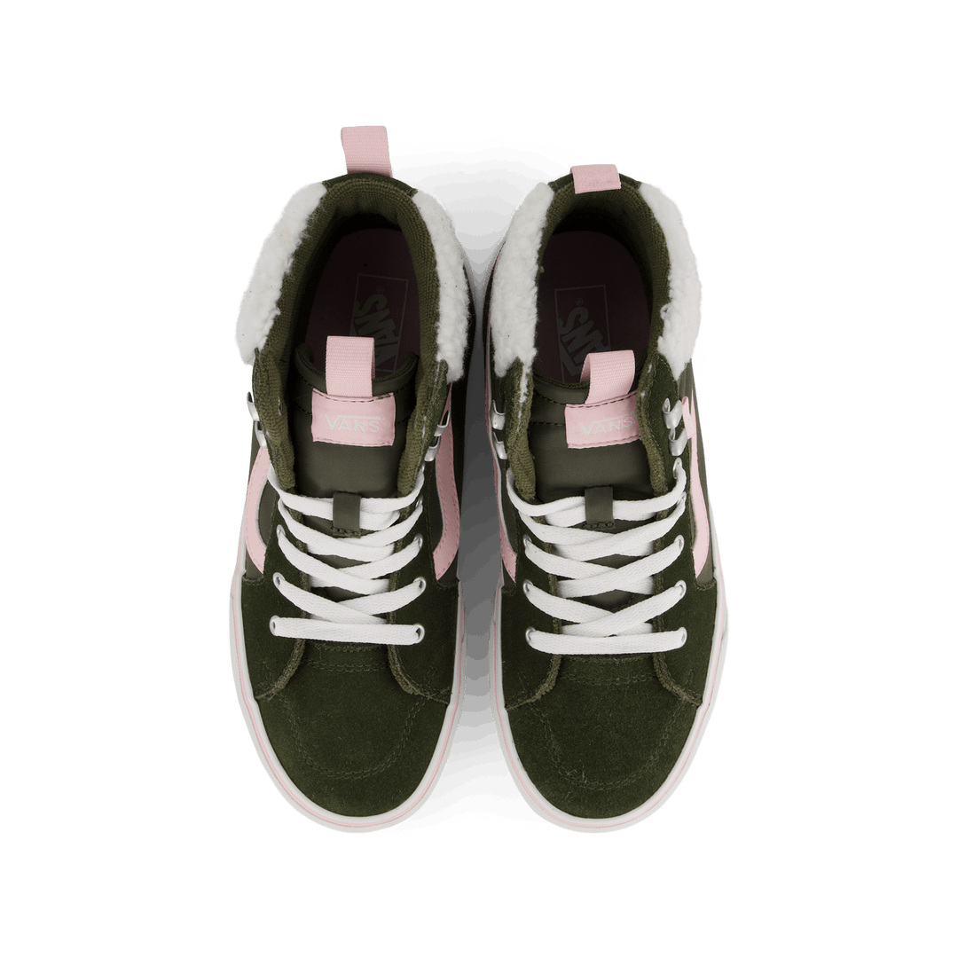 My Filmore Hi Vansguard Suede/nylon Grape Leaf/bílá