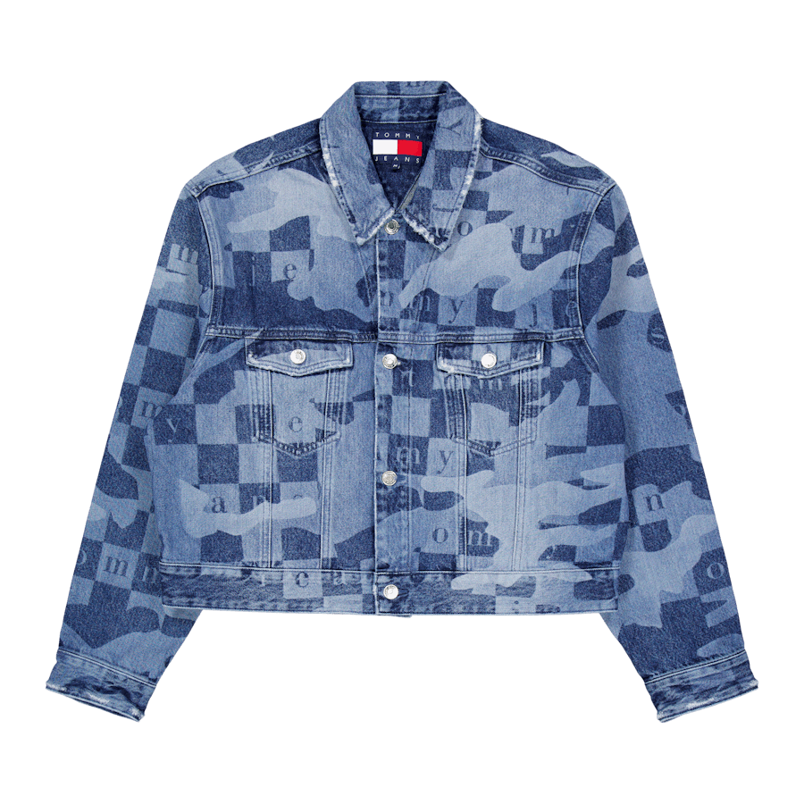 Tjcu Trucker Jacket Aol Dg9032 Denim Medium