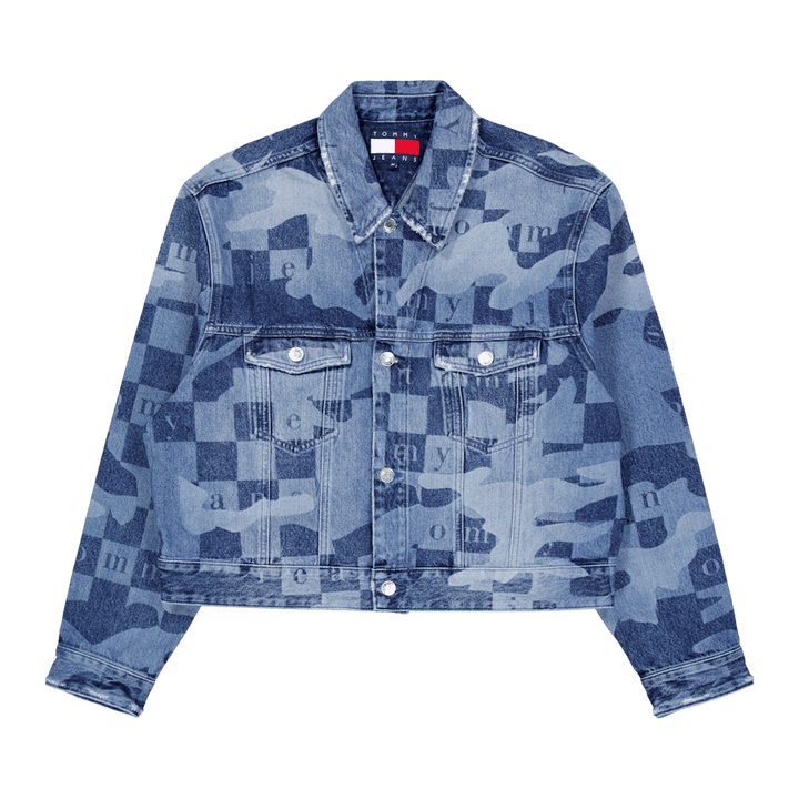 Tjcu Trucker Jacket Aol Dg9032 Denim Medium
