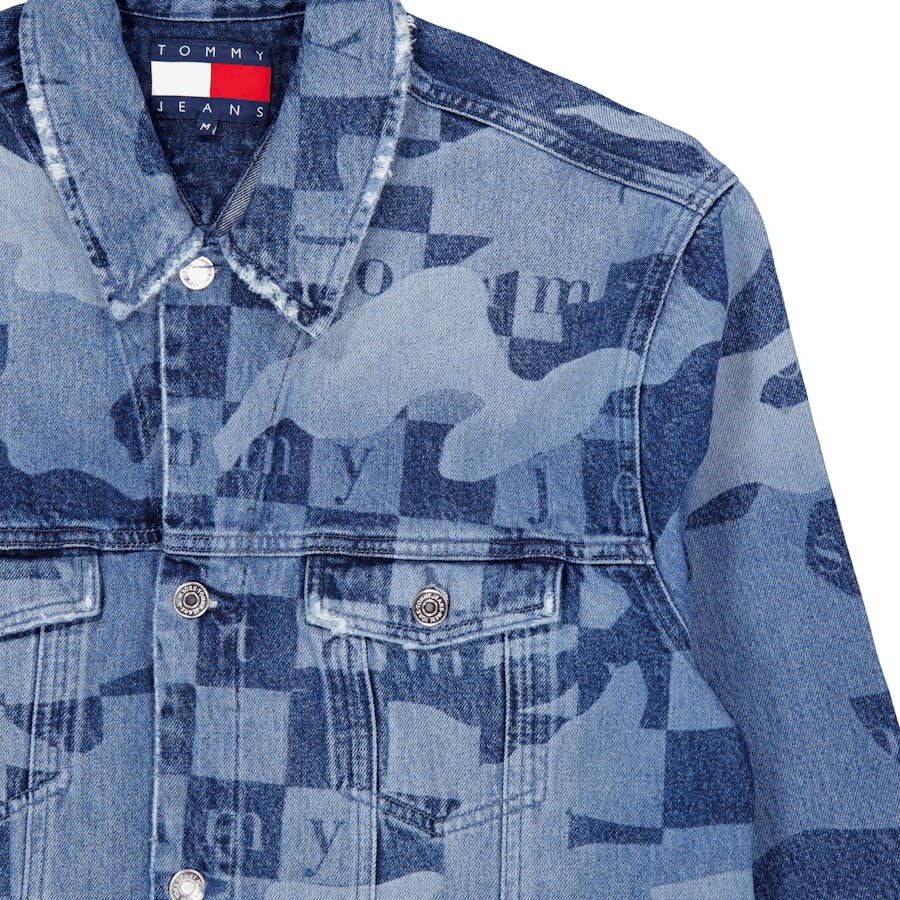 Tjcu Trucker Jacket Aol Dg9032 Denim Medium