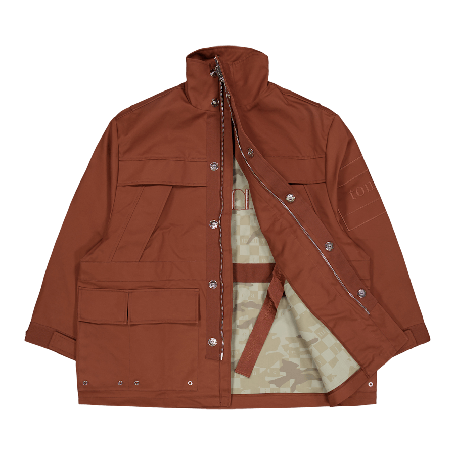 Tjcu Cotton Twill Field Jacket Pumpkin Paradise