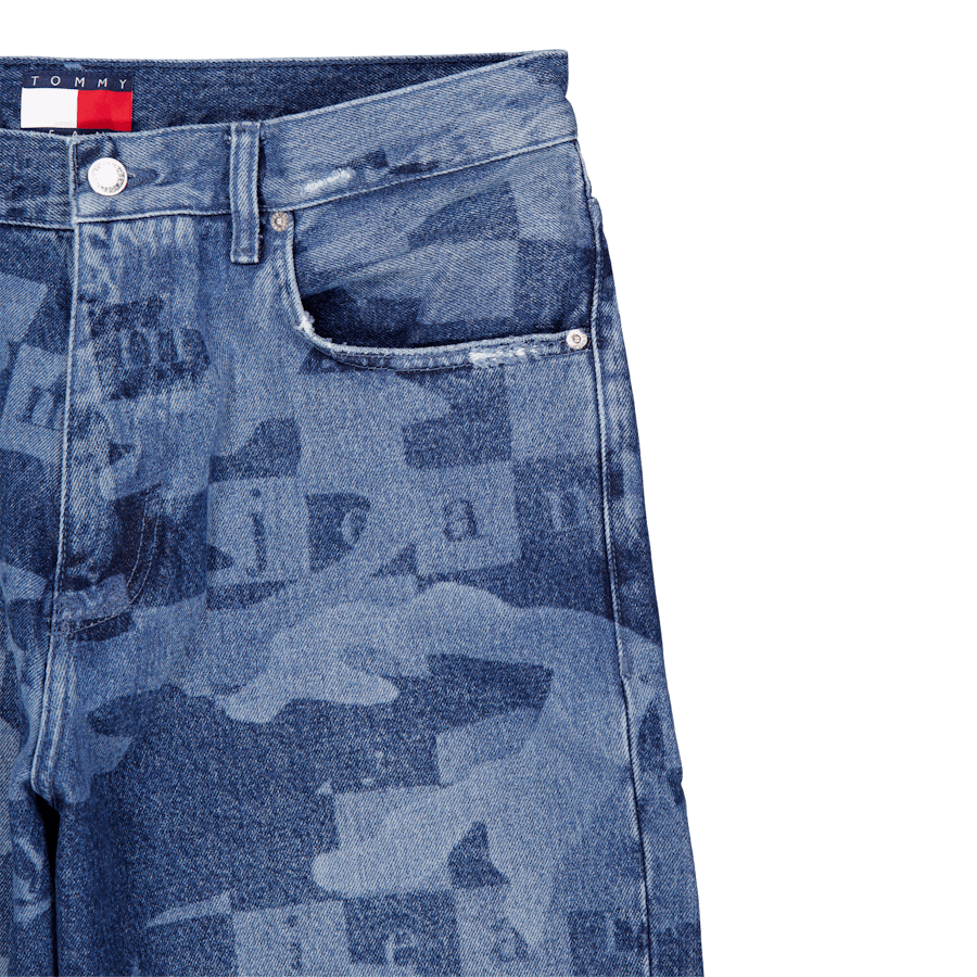 Tjcu Wide Fit Pant Aol Dg9032 Denim Medium