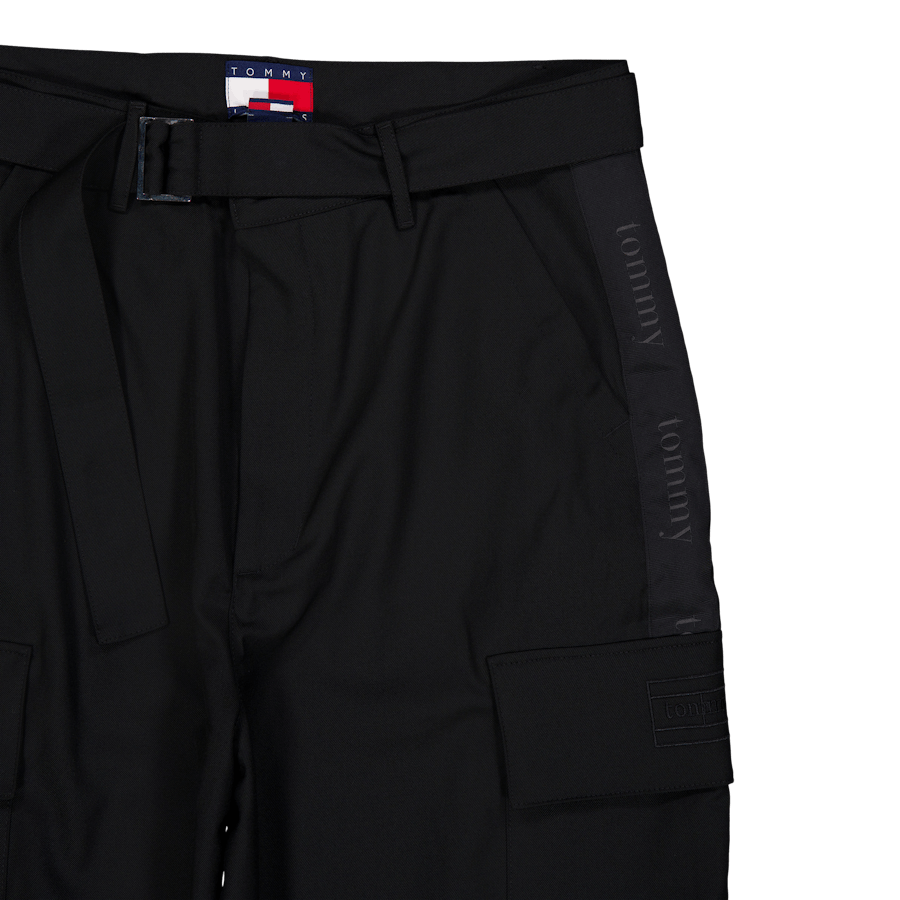 Tjcu Wide Fit Cargo Trousers Sort