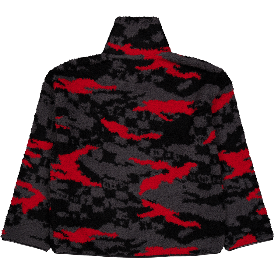 Tjcu Polar Fleece Zipmock Boulevard Grey