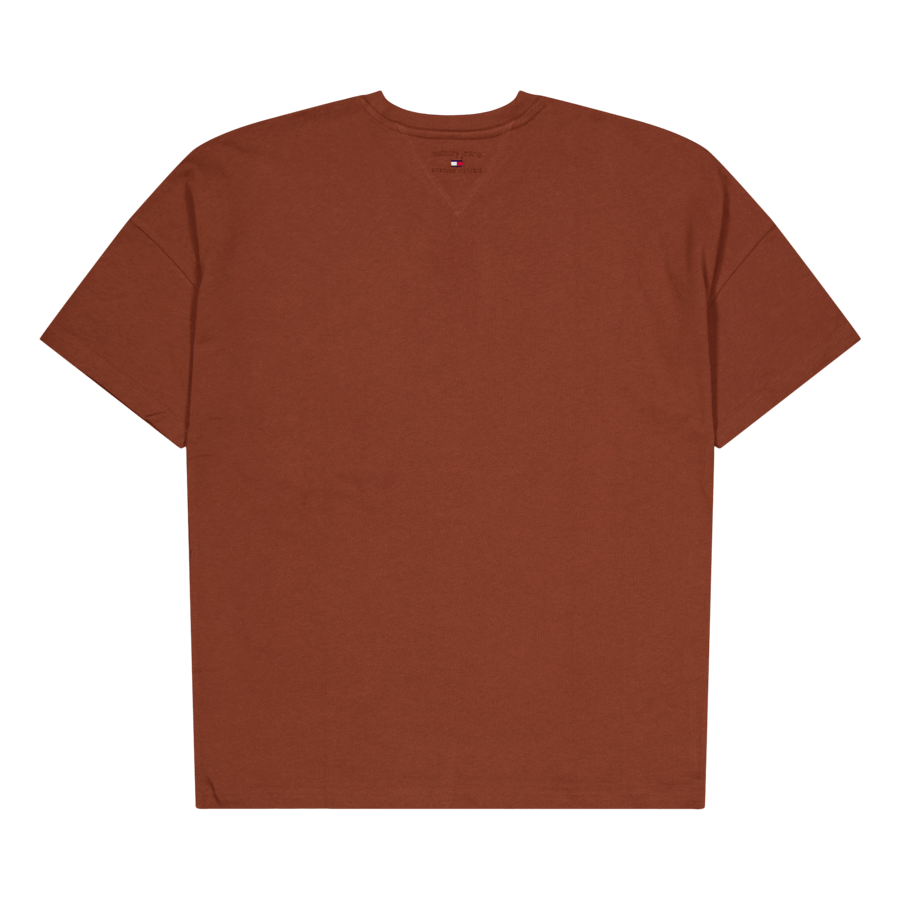 Tjcu Ess Ss Tee Gmt Wash Pumpkin Paradise