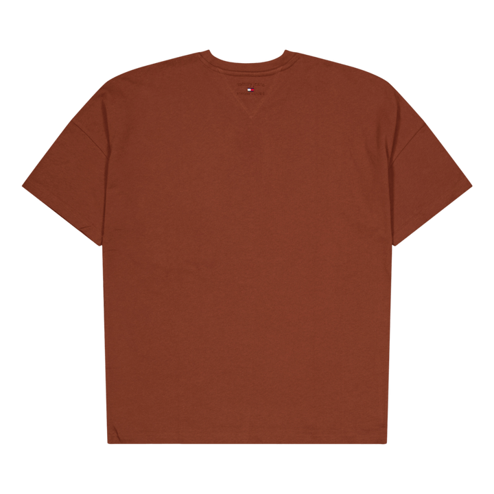 Tjcu Ess Ss Tee Gmt Wash Pumpkin Paradise