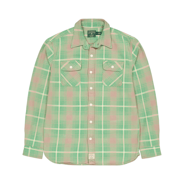 Polo x Element Big Fit Plaid Workshirt 1506 Green/Grey Multi Plaid