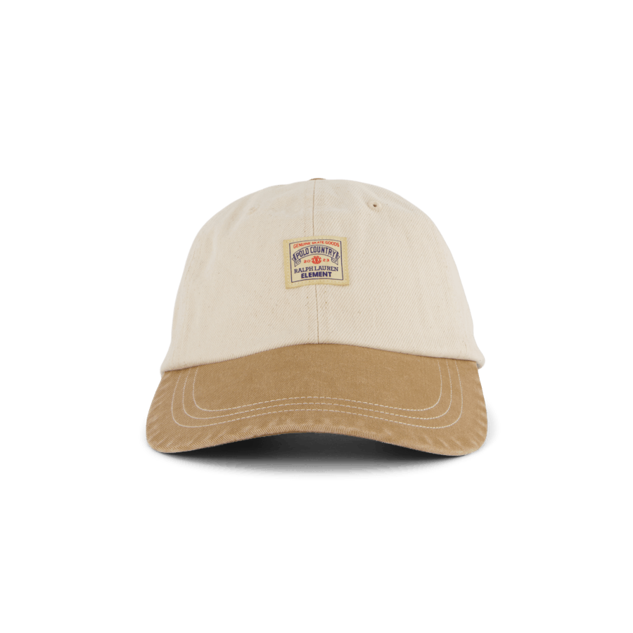 Polo x Element Twill Ball Cap Ecru/Rustic Tan