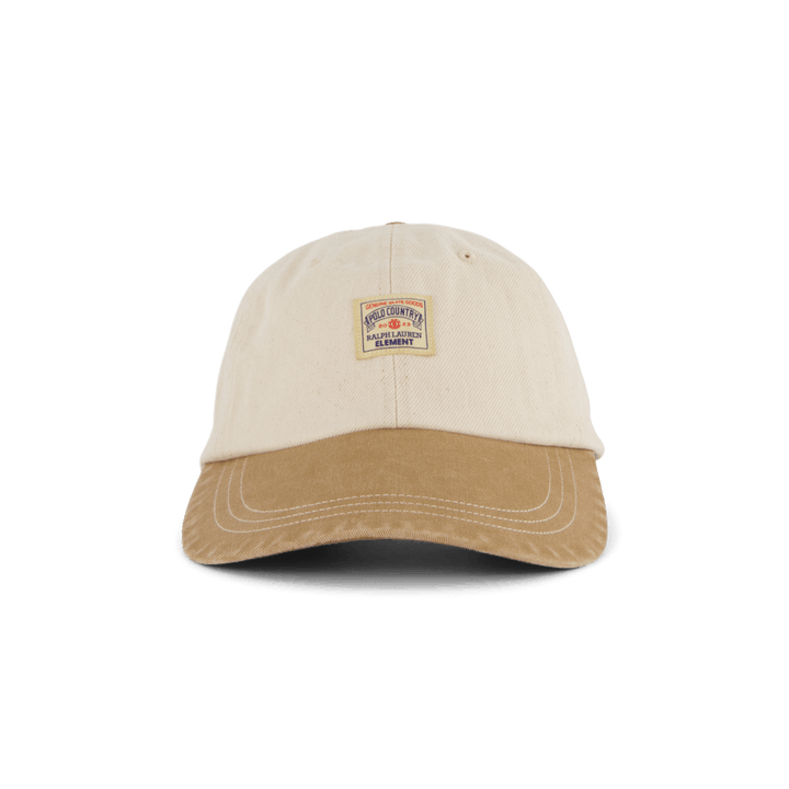 Polo x Element Twill Ball Cap Ecru/Rustic Tan
