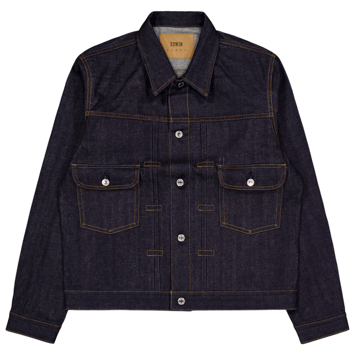 Denim Jacket Blau - Ungewaschen