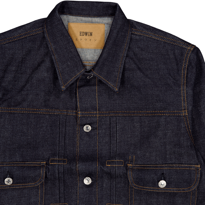 Denim Jacket Blau - Ungewaschen