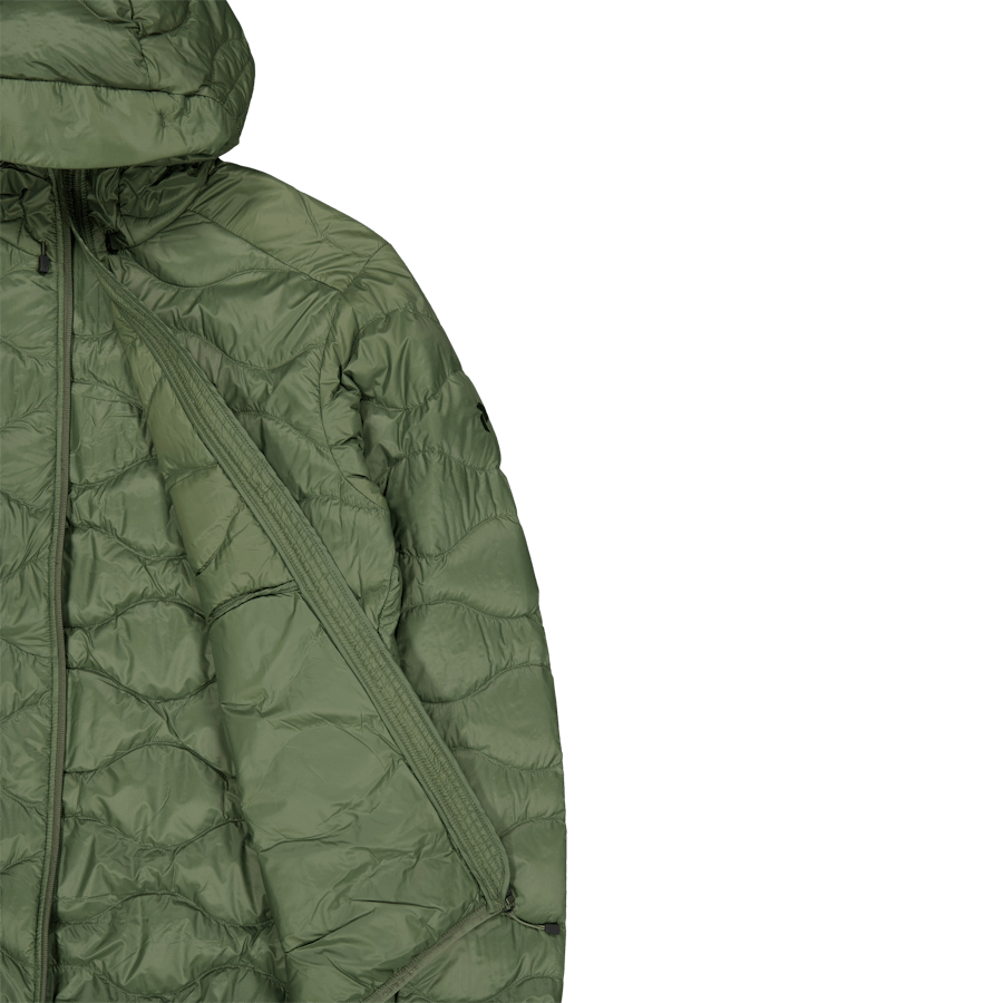 M Helium Down Hood Jacket Pine Needle