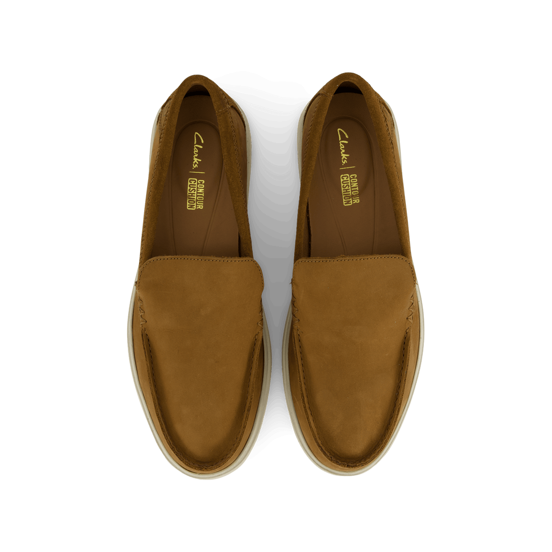 bratton loafer dark tan nubuck –