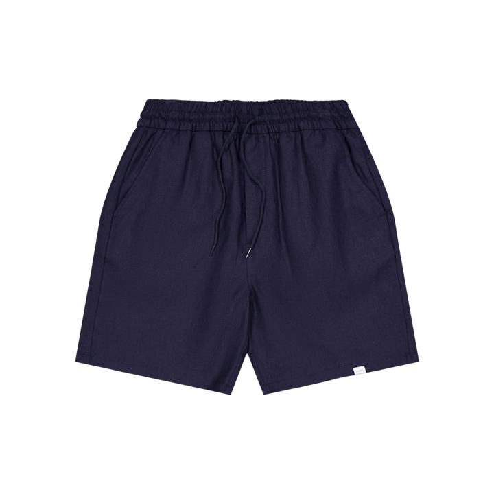 Les Deux Otto Leinen Shorts Dunkel