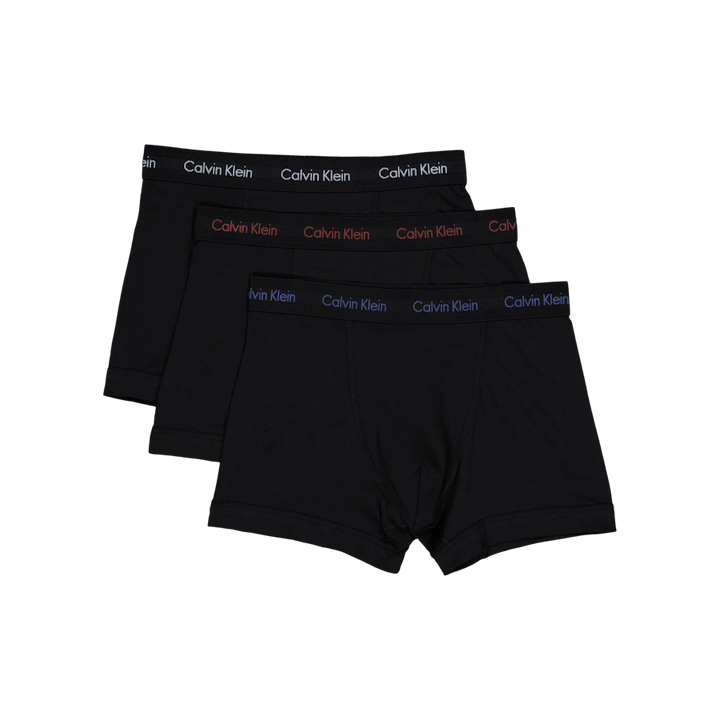 Cotton Stretch Trunk 3pk Black