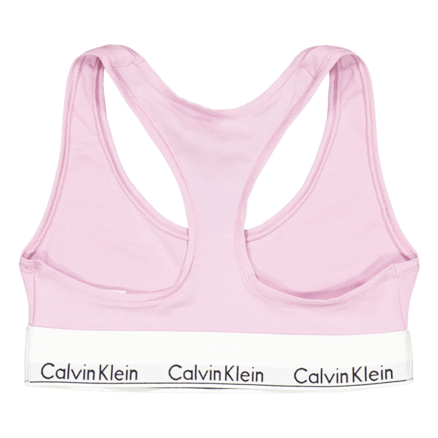 Modern Cotton Unlined Bralette Purple
