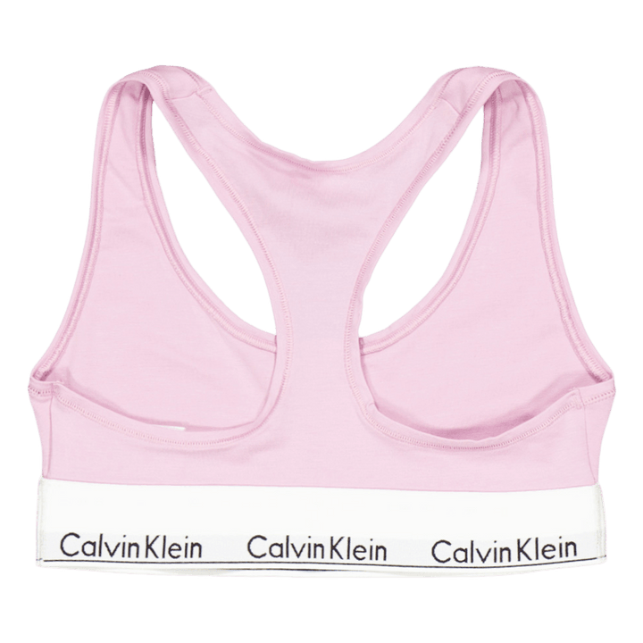 Modern Cotton Unlined Bralette Purple