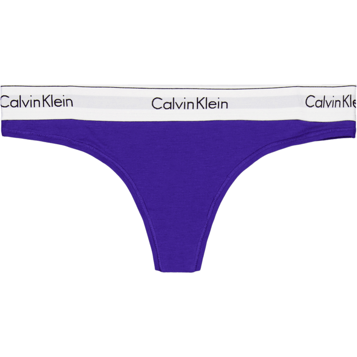 Modern Cotton Thong Blue