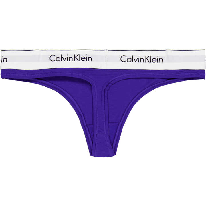 Modern Cotton Thong Blue