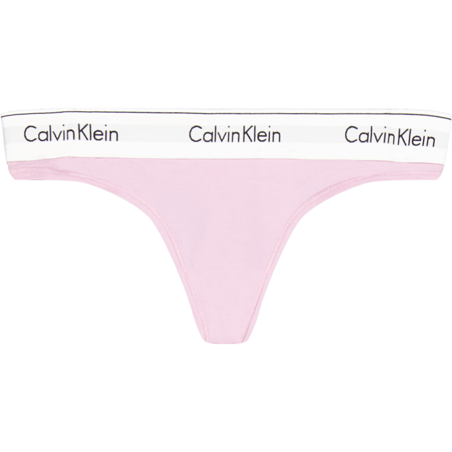Modern Cotton Thong Purple