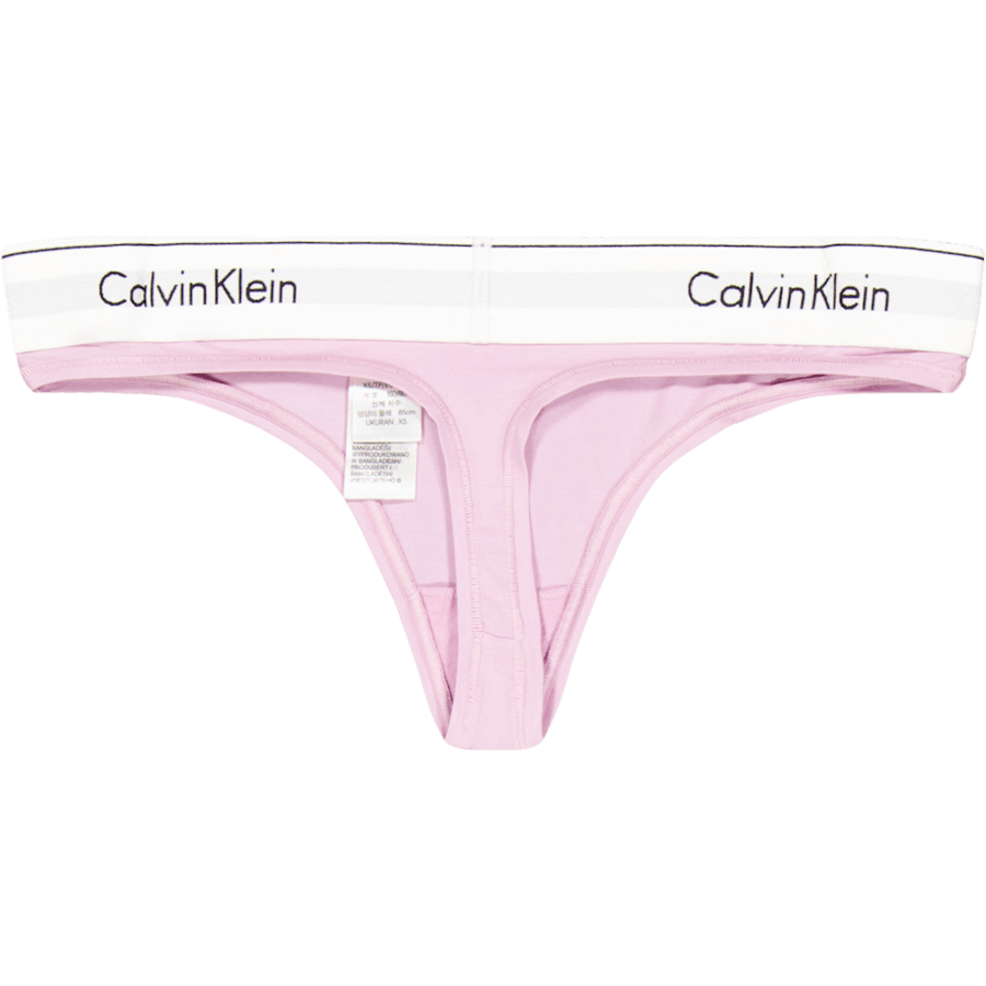 Modern Cotton Thong Purple