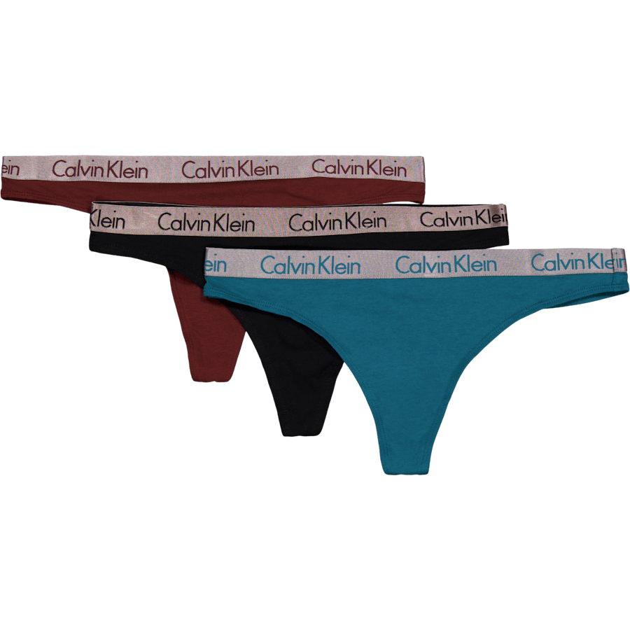 Radiant Cotton Thong 3pk Multi