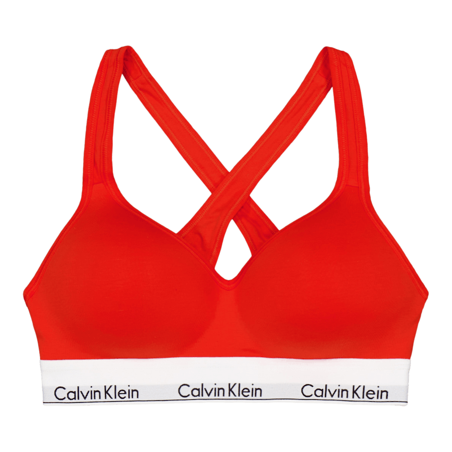 Modern Cotton Lift Bralette Orange