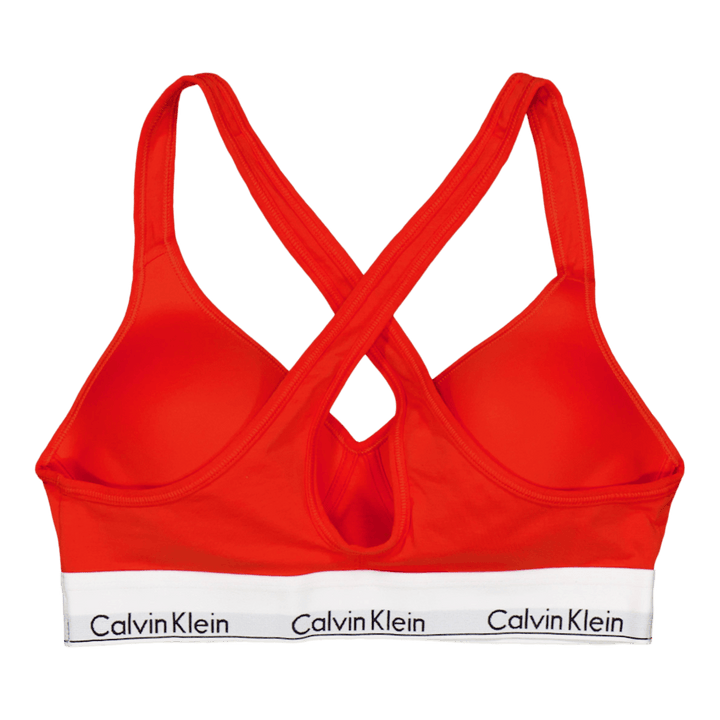 Modern Cotton Lift Bralette Orange