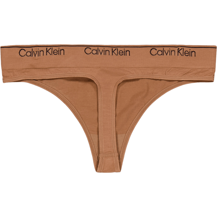 Modern Seamless Thong Beige