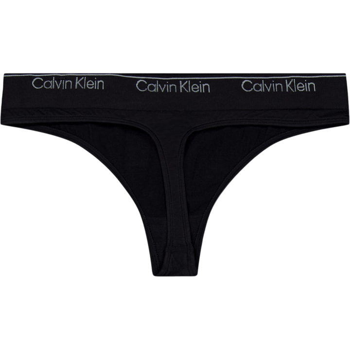 Modern Seamless Thong Black