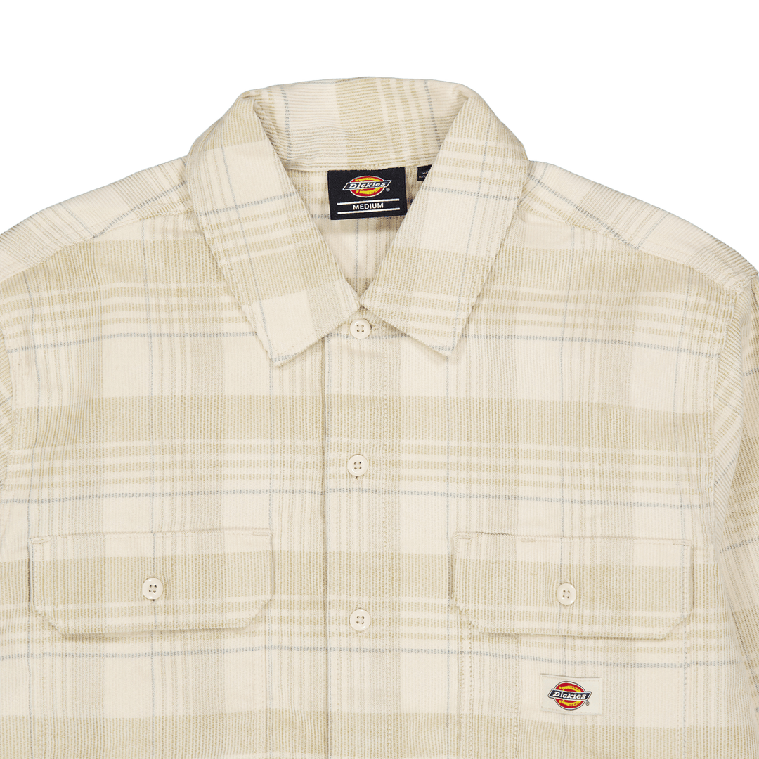 Alma Shirt Cord Check Light