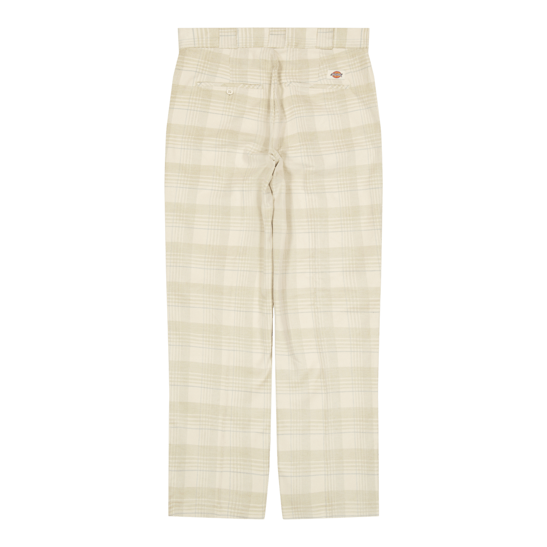 Alma Pant Cord Check Light
