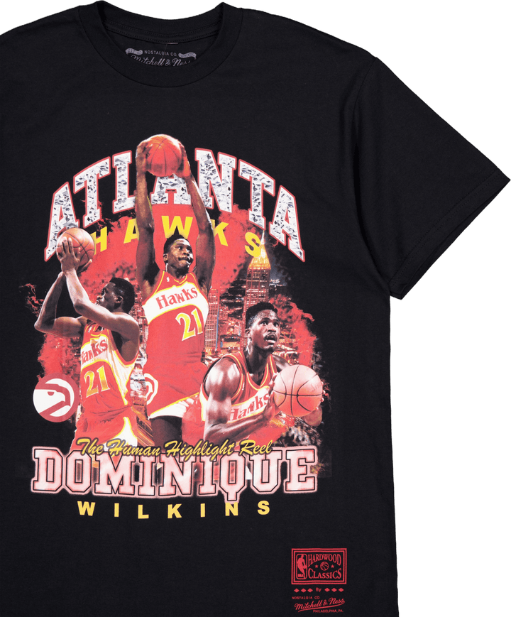 Hawks Bling Ss Tee Wilkins Schwarz