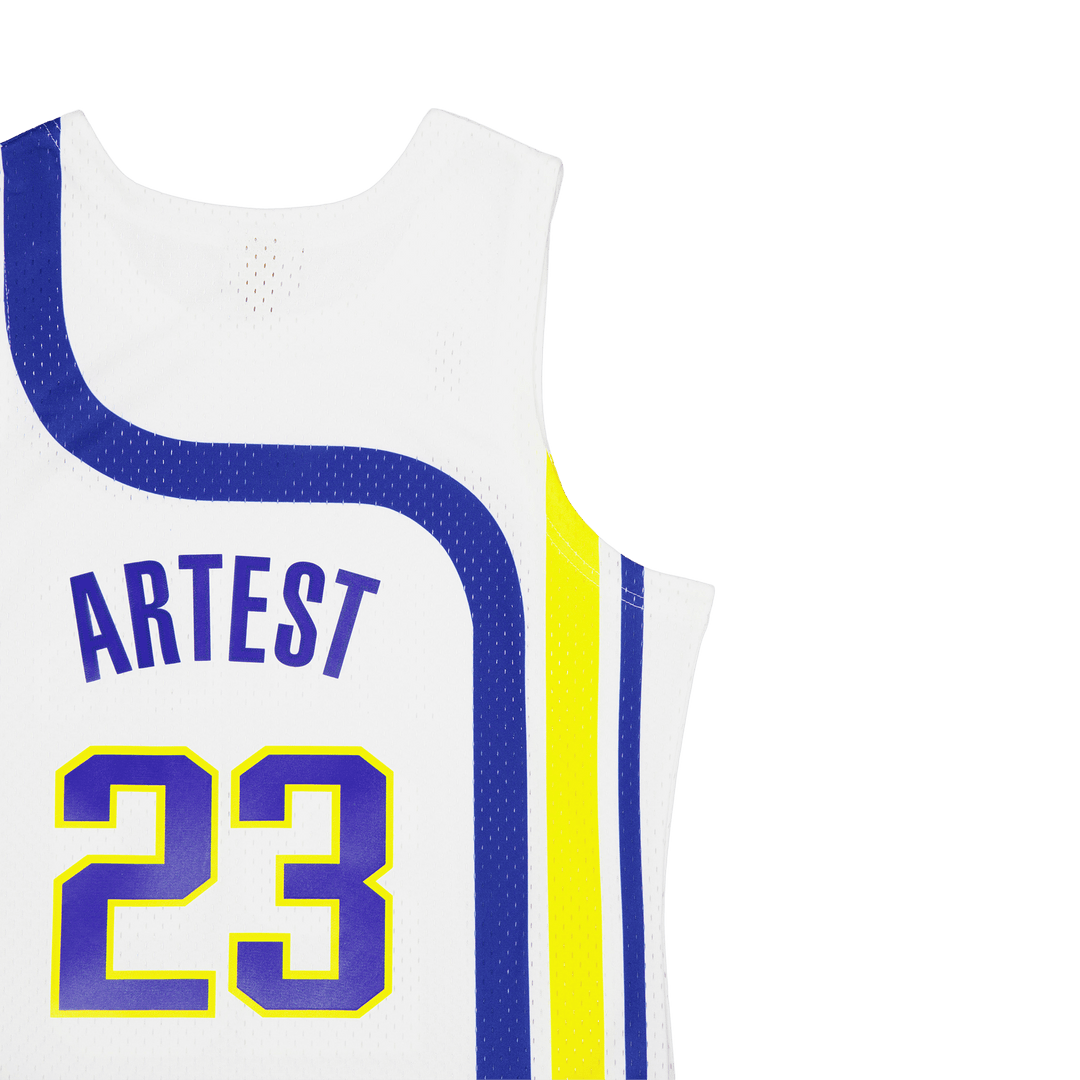 Pacers Swingman Jersey Artest Weiß