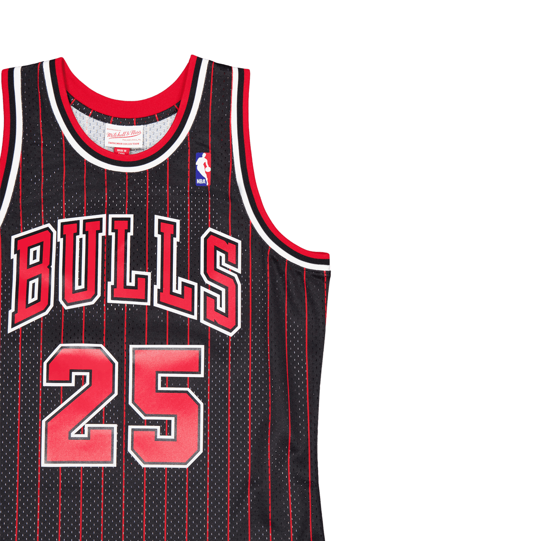 Bulls Swingman Jersey Kerr Black