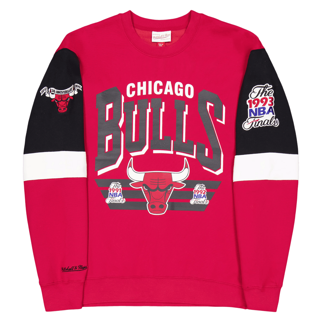 Bulls All Over Crew 3.0 Scarlet Red