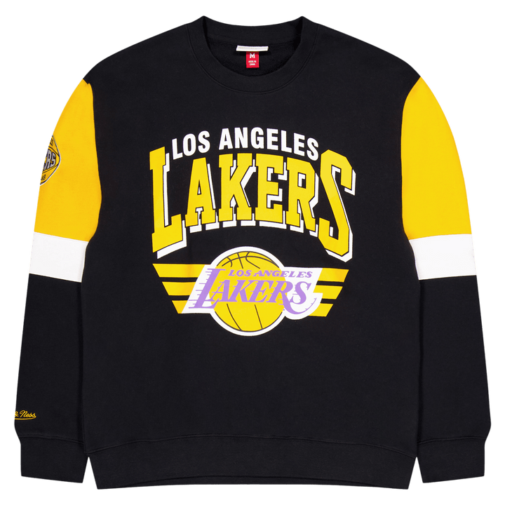 Lakers All Over Crew 3.0 Schwarz