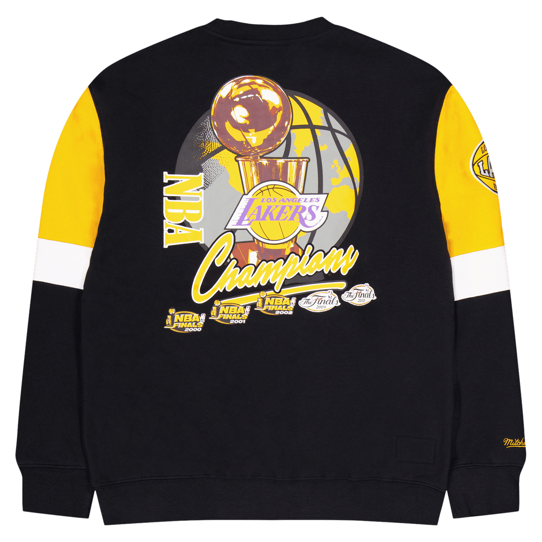 Lakers All Over Crew 3.0 Schwarz
