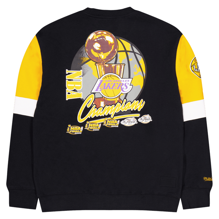 Lakers All Over Crew 3.0 Schwarz