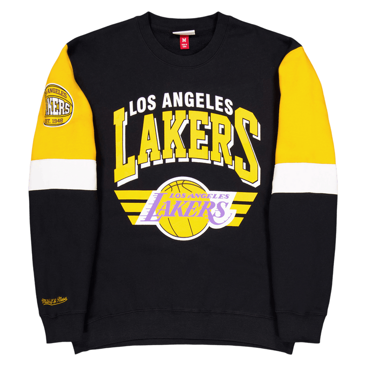Lakers All Over Crew 3.0 Schwarz