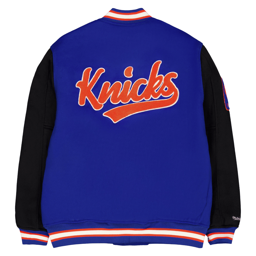 Knicks Team Legacy Varsity Jac Royal/svart