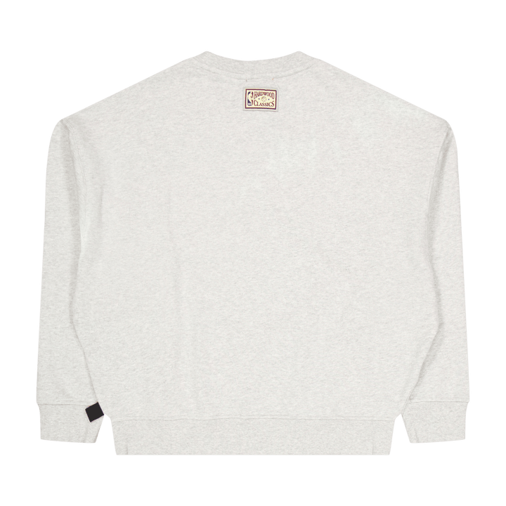 Bulls Womens Logo Lt Crew 3.0 Grey Heather
