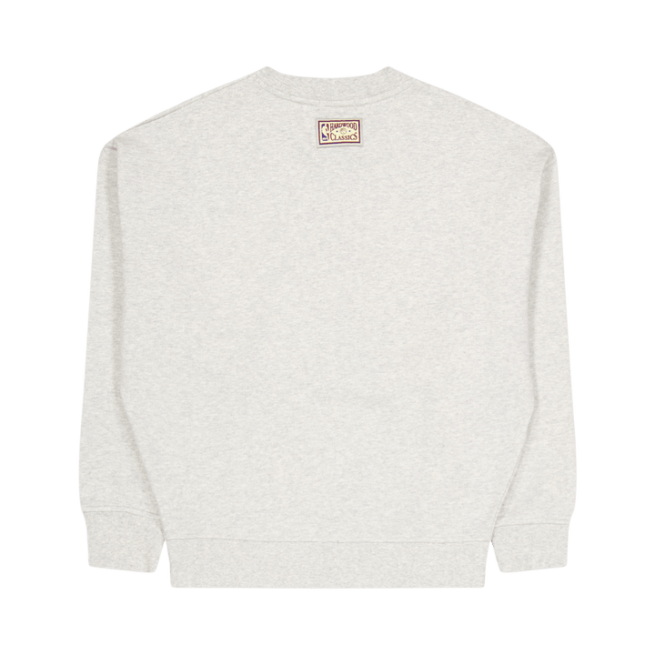 Lakers Womens Logo Lt Crew 3.0 Grau Heather